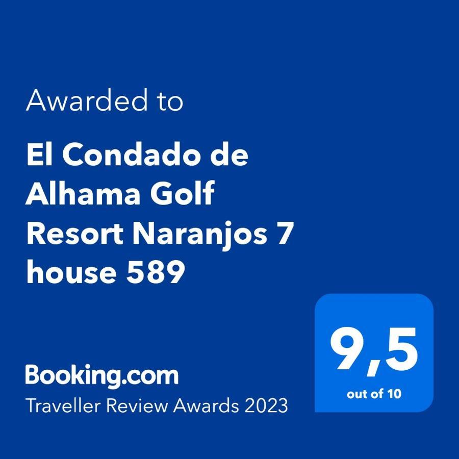El Condado De Alhama Golf Resort Naranjos 7 House 589 Alhama de Murcia Exterior photo